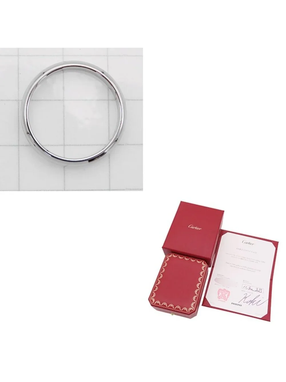 Cartier 1895 Wedding Ring Platinum 950 60